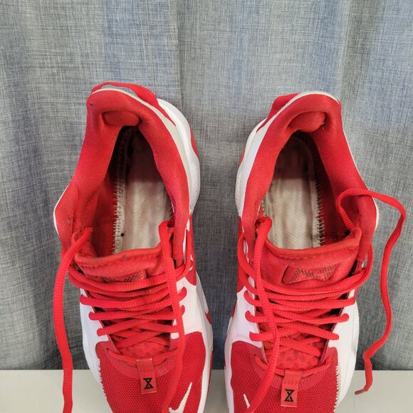 Nike PG 5 TB University Red White Men's Size 9 DA7758-600 - Picture 8 of 9